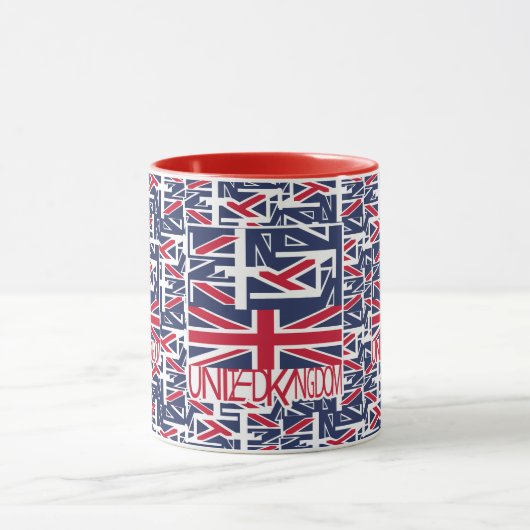 Mug United Kingdom UK flag BY MASANSER PIXELAT (Centre)