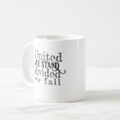 Mug United we stand encouragement (Devant gauche)