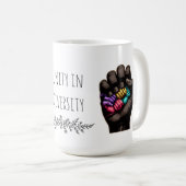 Mug Unity in Diversity (Devant droit)