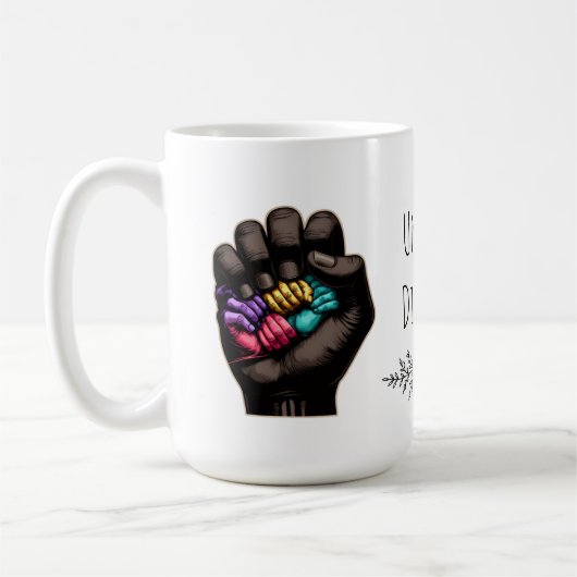 Mug Unity in Diversity (Gauche)