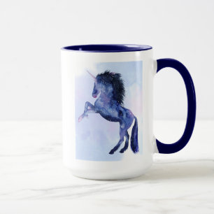 Mug Univers de licorne - cosmique
