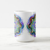 Mug Univers Mandala Couleurs Psychédéliques (Centre)