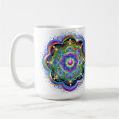 Mug Univers Mandala Couleurs Psychédéliques (Gauche)