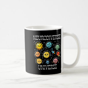 Mug Univers neurodiverse autistique espace de sensibil