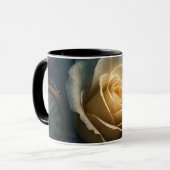 Mug univers steampunk - La rose du temps (Devant gauche)