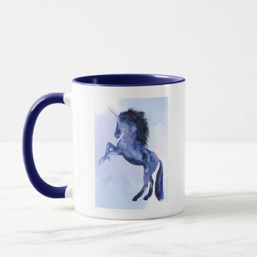 Mug Univers Unicorne - Cosmique (Gauche)