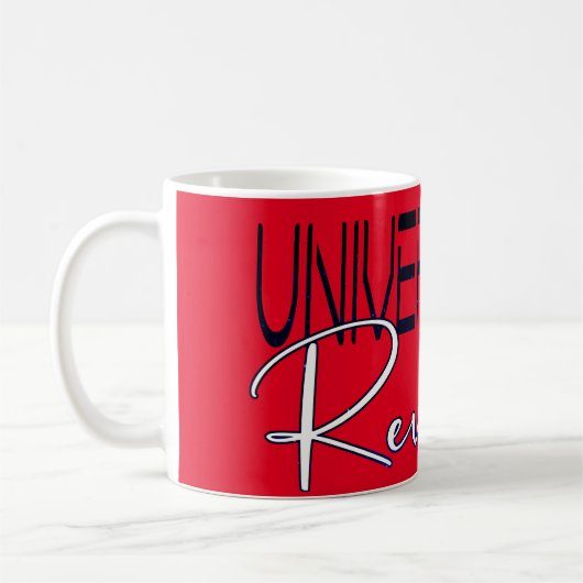 Mug Universellement révolu - humour sarcastique drôle (Gauche)