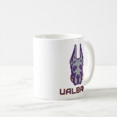 Mug Université d'Albany Great Danes (Devant droit)