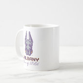 Mug Université d'Albany Great Danes (Devant gauche)