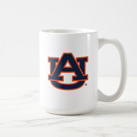 Mug Université d'Auburn | Auburn UA Logo (Droite)