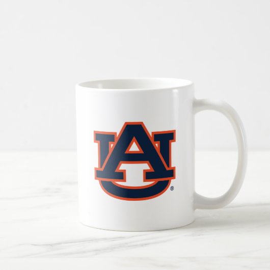 Mug Université d'Auburn | Auburn UA Logo (Droite)