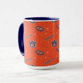 Mug Université d'Auburn | Motif de vacances (Devant gauche)