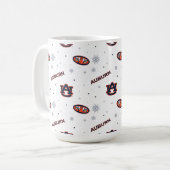 Mug Université d'Auburn | Motif de vacances (Devant gauche)