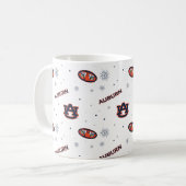 Mug Université d'Auburn | Motif de vacances (Devant gauche)