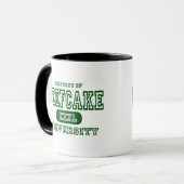 Mug Université de beau mâle (Devant gauche)