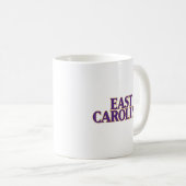 Mug Université de Caroline de l'Est | Caroline de l'Es (Devant droit)