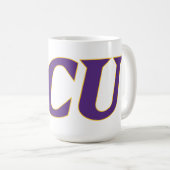 Mug Université de Caroline de l'Est | Logo de l'écu (Devant droit)