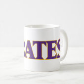 Mug Université de Caroline de l'Est | Pirates (Devant droit)