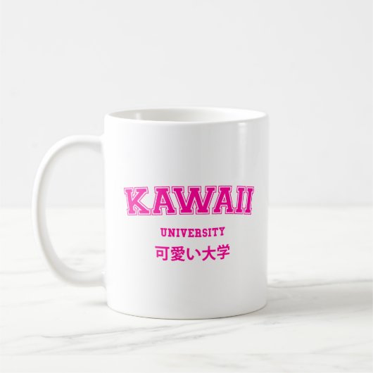 MUG UNIVERSITÉ DE KAWAII (Gauche)