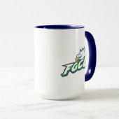 Mug Université de la côte du golfe de Floride | FGCU E (Devant droit)