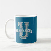 Mug Université de la vie dure Objectifs universitaires (Gauche)