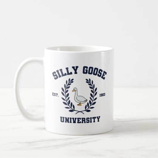 Mug Université de l'oie idiote (Gauche)