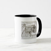 Mug Université de Magdalen, Oxford, de 'Oxonia (Devant droit)