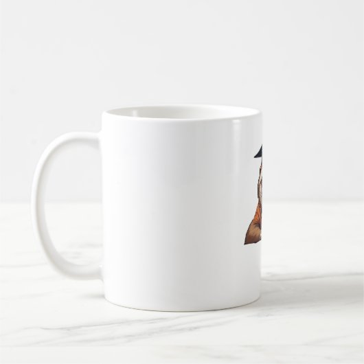 Mug Université de Procrastination - Classe de membre o (Gauche)