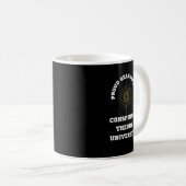 Mug Université de théorie du complot (Devant droit)