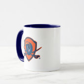 Mug Université de Virginie | Bouclier Cavalier (Devant gauche)