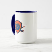 Mug Université de Virginie | Bouclier Cavalier (Devant gauche)