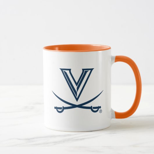 Mug Université de Virginie Sabre (Droite)