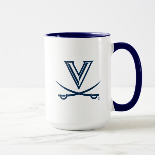 Mug Université de Virginie Sabre (Droite)