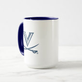 Mug Université de Virginie Sabre (Devant gauche)