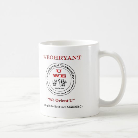 Mug Université de Weohryant (Droite)