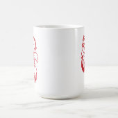 Mug Université d'État de Jacksonville Gamecocks Red ga (Centre)