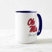 Mug Université du Mississippi | Ole Miss Script (Devant droit)