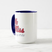 Mug Université du Mississippi | Ole Miss Script (Devant gauche)