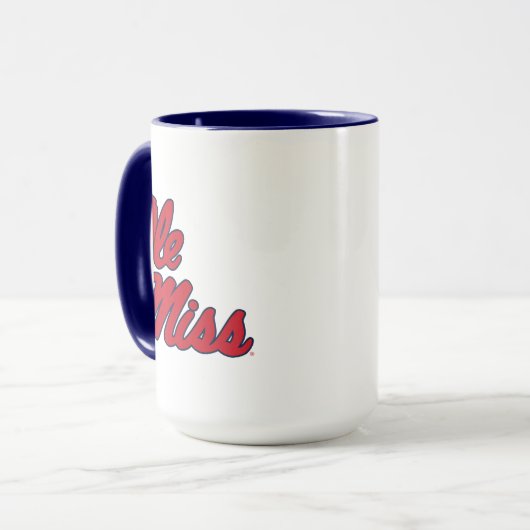 Mug Université du Mississippi | Ole Miss Script (Devant gauche)
