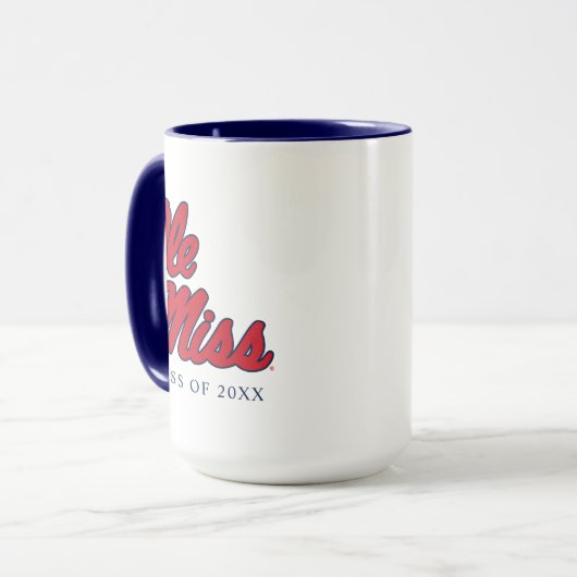Mug Université du Mississippi | Ole Miss Script (Devant gauche)