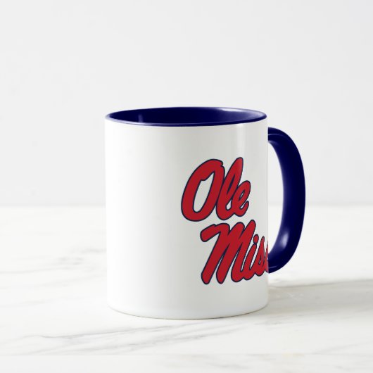 Mug Université du Mississippi | Ole Miss Script (Devant droit)