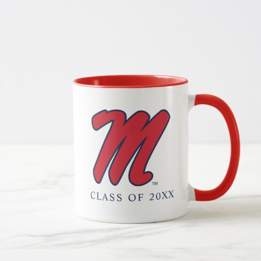 Mug Université du Mississippi | Script M (Droite)