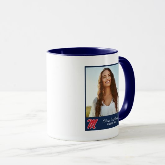 Mug Université du Mississippi | Script M (Devant droit)