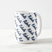 Mug Université du Mississippi | Script Rebels (Devant droit)