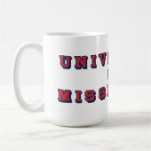Mug Université du Mississippi | Type de bloc (Gauche)