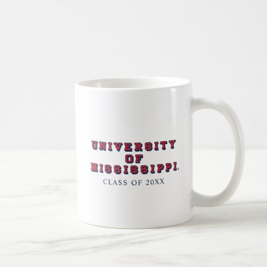 Mug Université du Mississippi | Type de bloc (Droite)