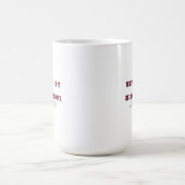 Mug Université du Mississippi | Type de bloc (Centre)