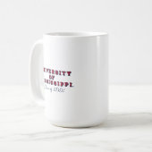 Mug Université du Mississippi | Type de bloc (Devant gauche)
