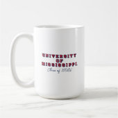 Mug Université du Mississippi | Type de bloc (Gauche)