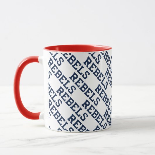 Mug Université du Mississippi | Wordmark Rebels (Gauche)
